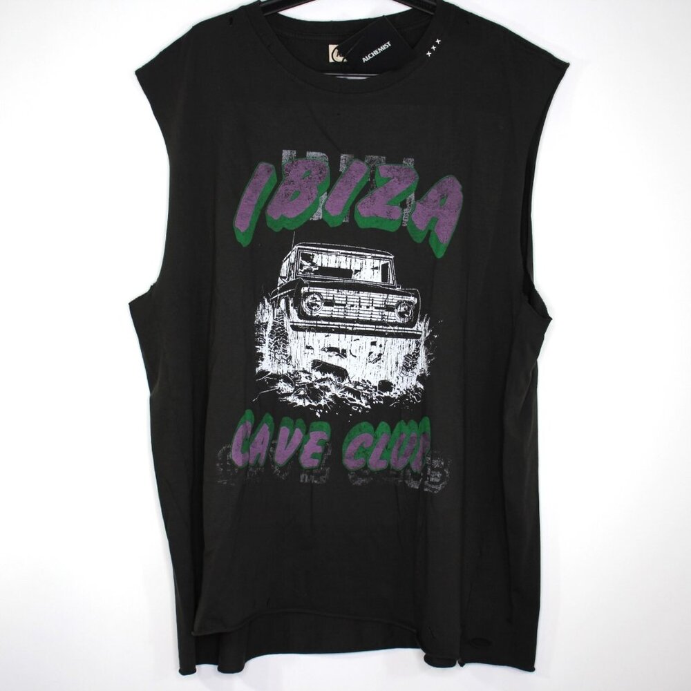 Alchemist Mens 2XL Neiman Marcus Exclusive Tank Muscle Tee T-Shirt NEW B1061